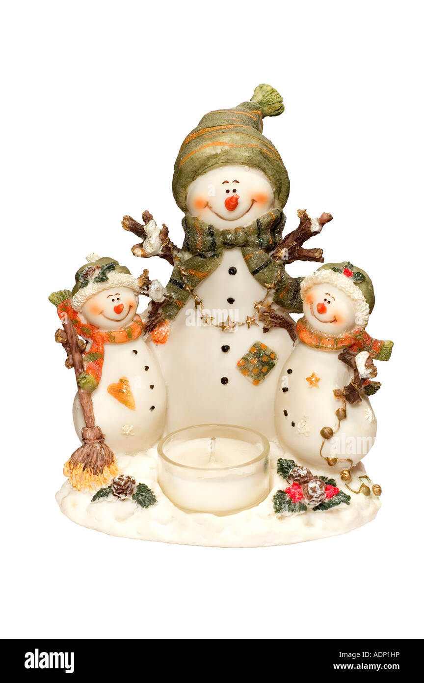 series New Year Snowman s Stock Photo - Alamy