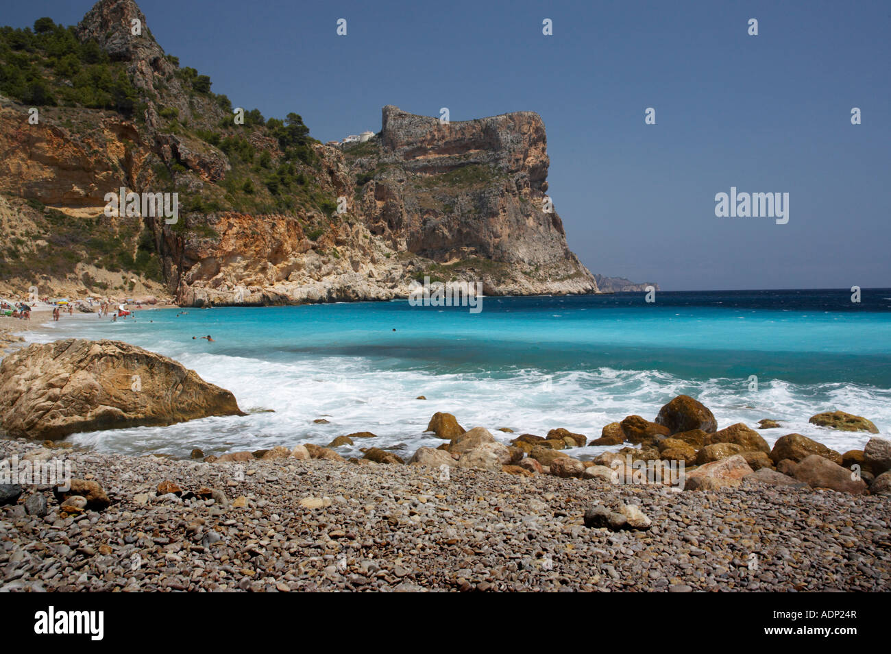 Cumbre Del Sol beach Stock Photo Alamy