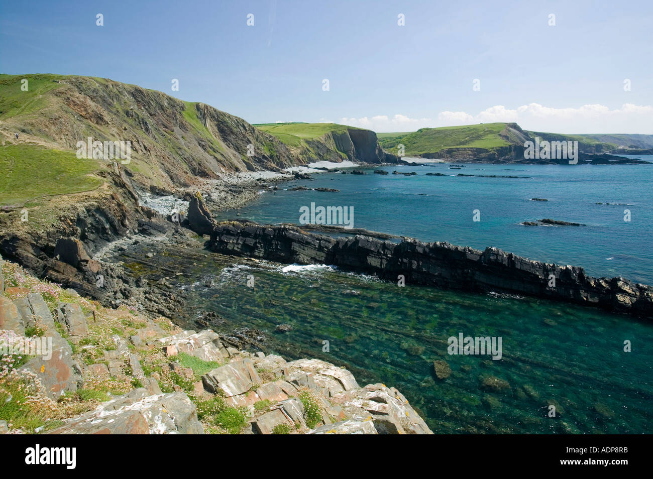 Hartland hill rocks hi-res stock photography and images - Alamy