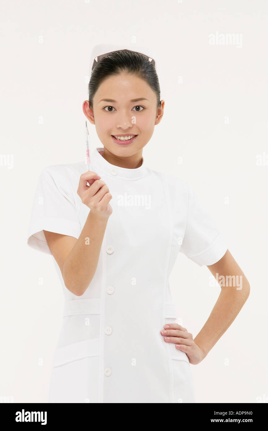 Nurse showing photo hip hi-res stock photography and images - Alamy