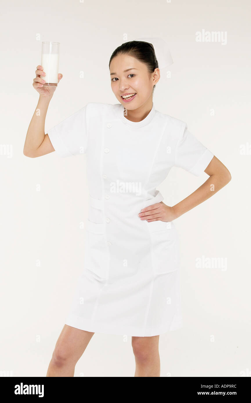 Nurse showing photo hip hi-res stock photography and images - Alamy