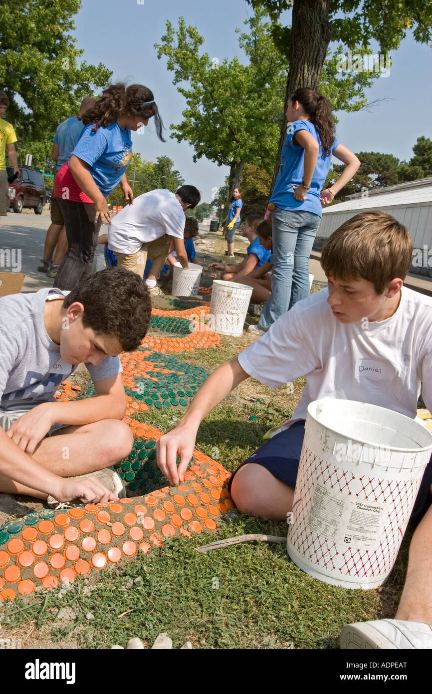 Summer Youth Volunteer Program Stock Photo Alamy