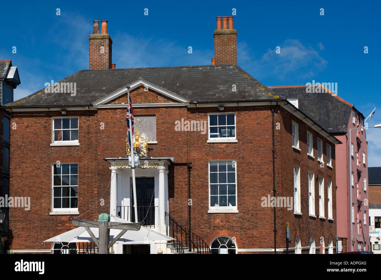 The Old Custom House at Poole Quay. Stock Photo