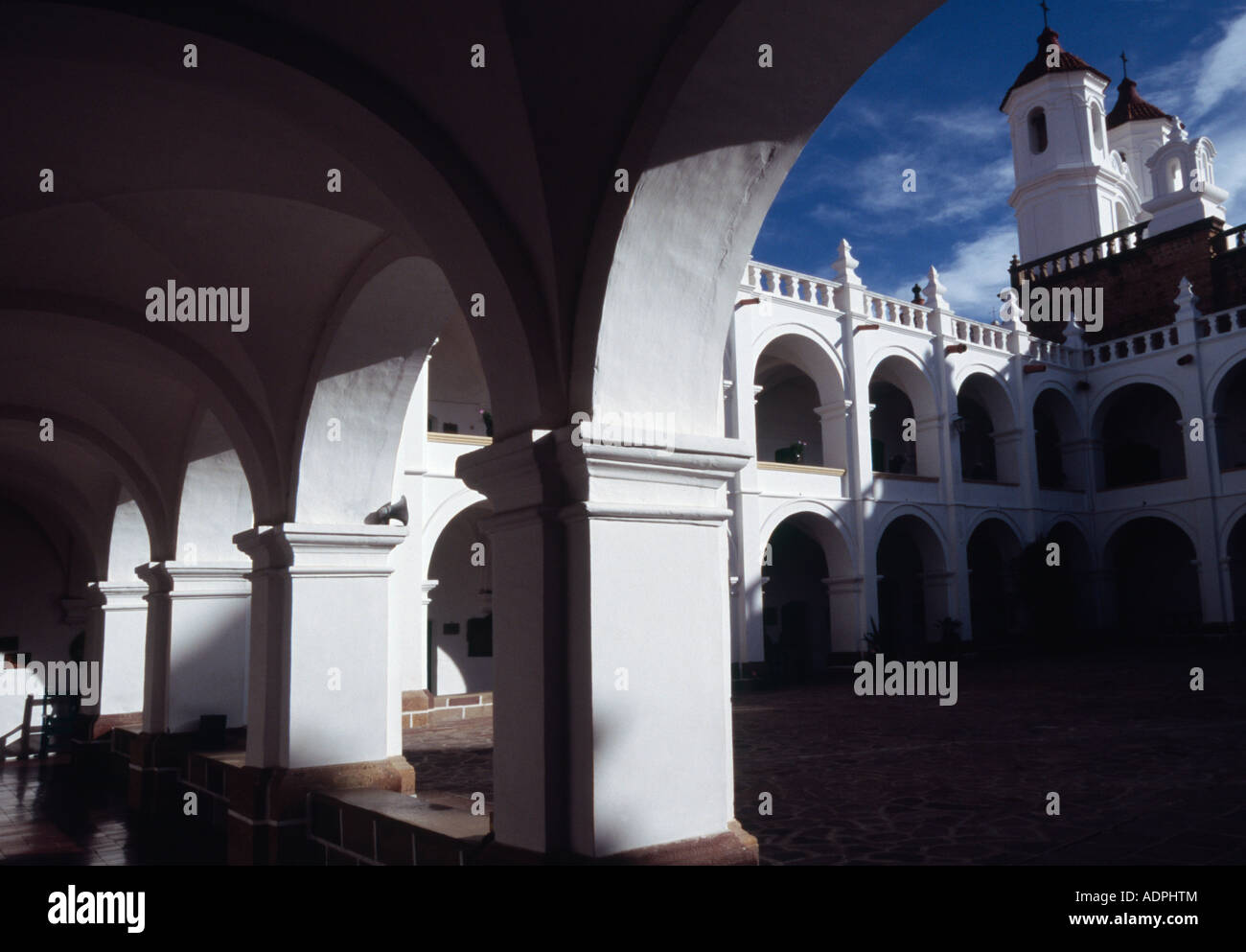 San Felipe Neri Convent - Sucre, Chuquisaca, BOLIVIA Stock Photo