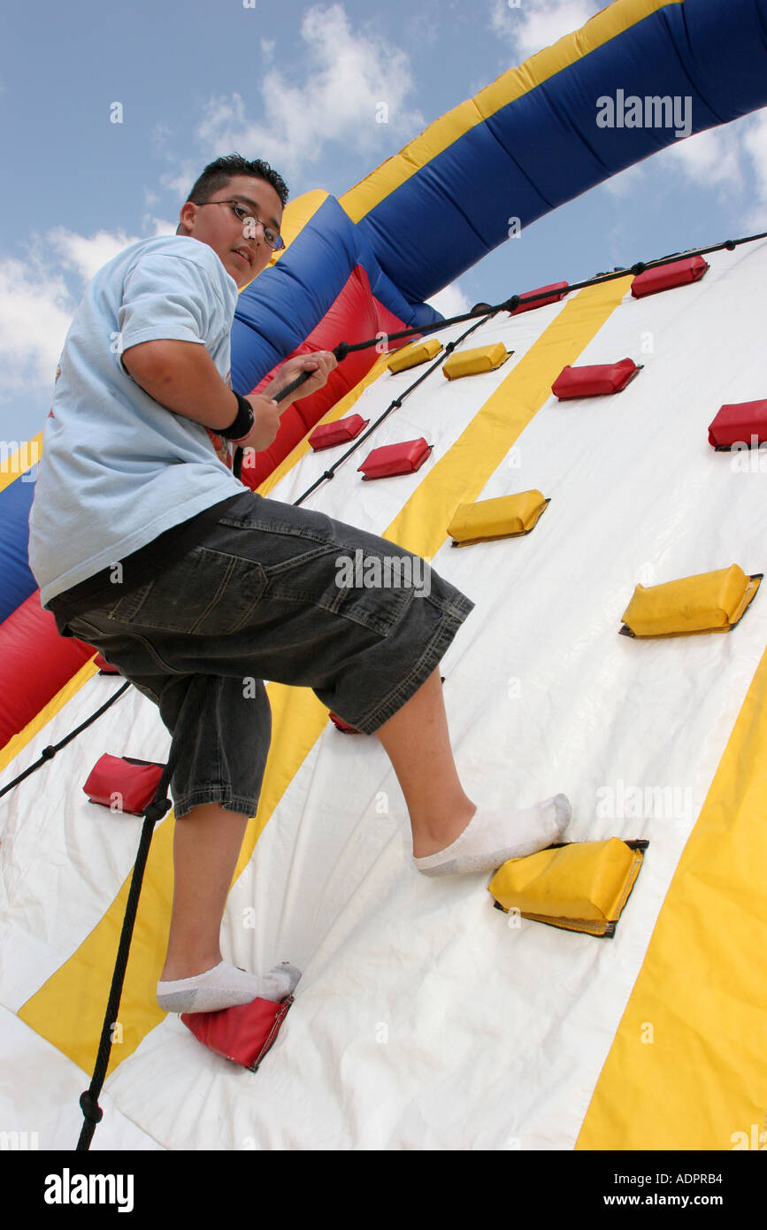 Miami Florida,Tropical Park,Drug Free Youth In Town DFYIT club,anti-addiction program nonprofit organization,teen teens teenage teenager teenagers,stu Stock Photo