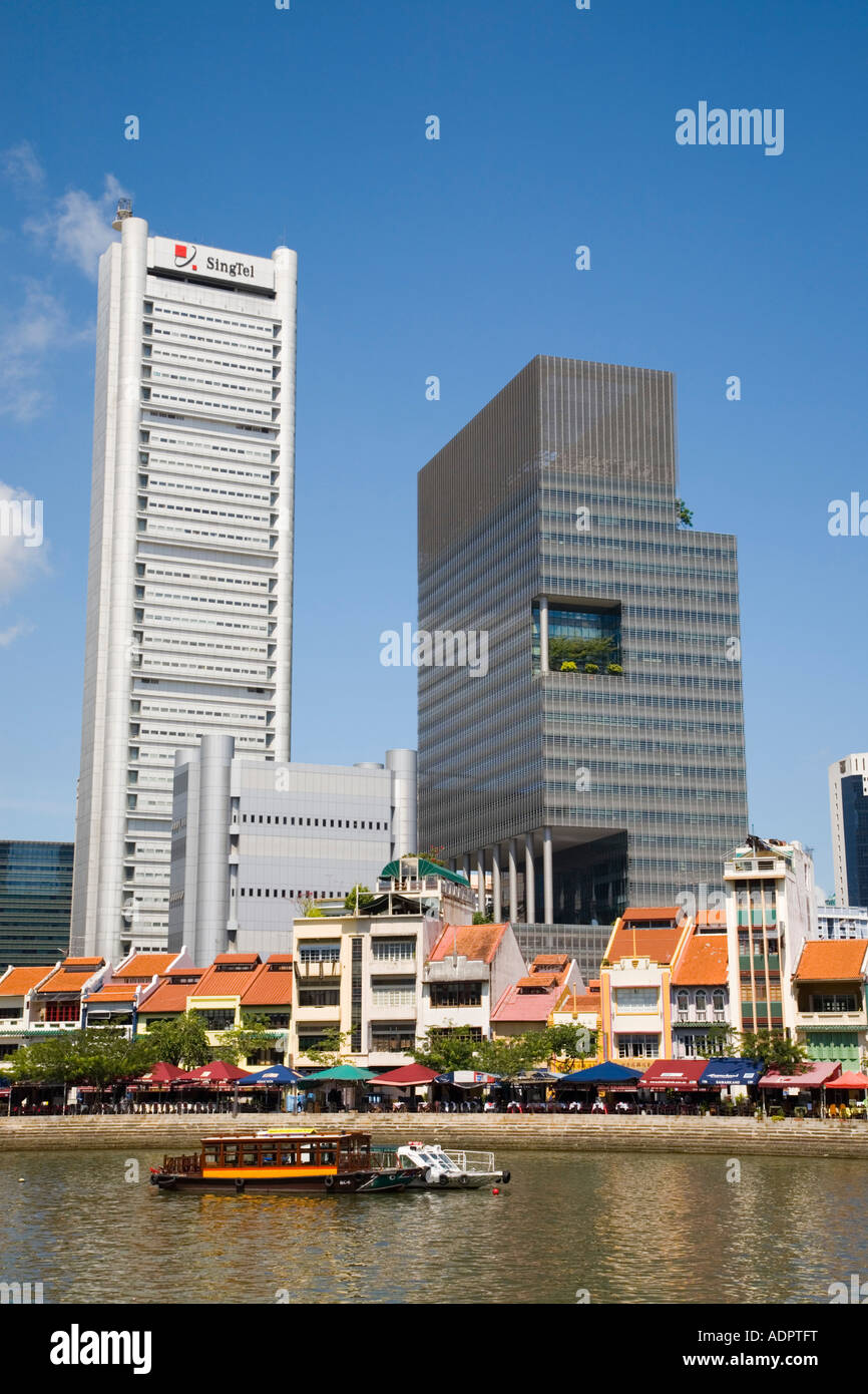 Boat Quay Conservation Area bars and restaurants in colourful historic