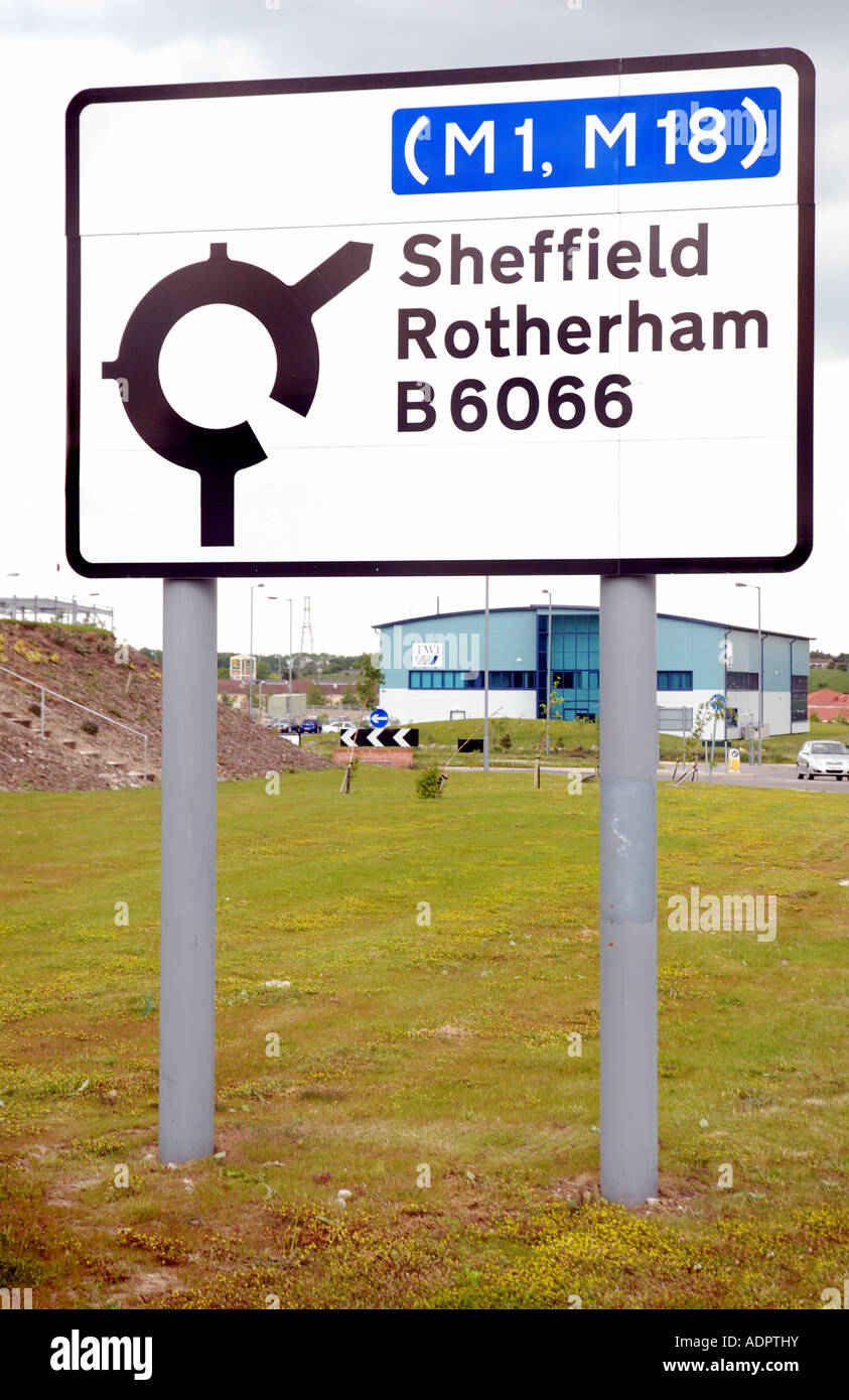 Sheffield road sign hires stock photography and images Alamy