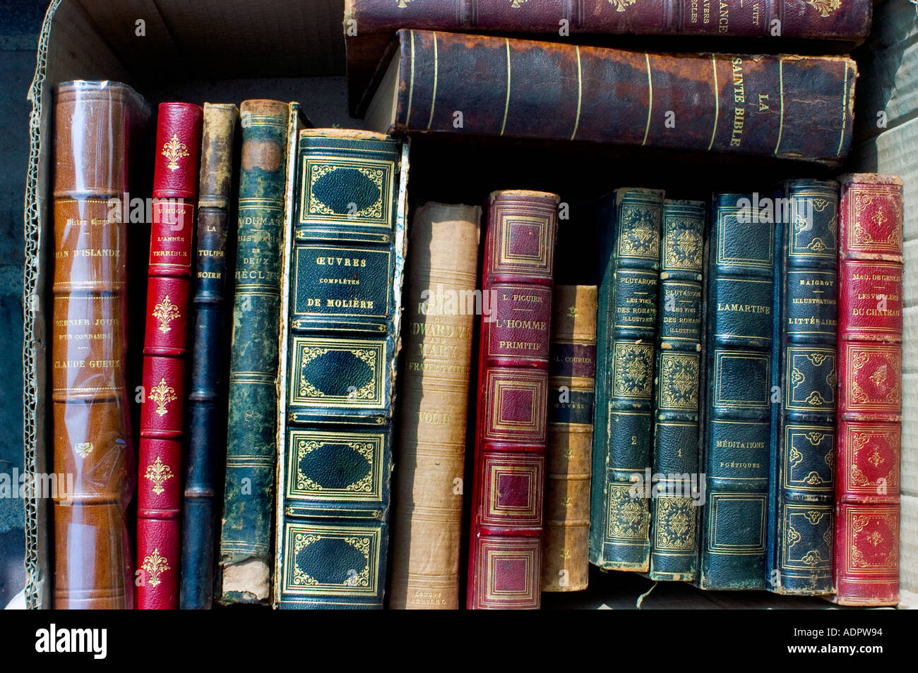 French books hi-res stock photography and images - Alamy