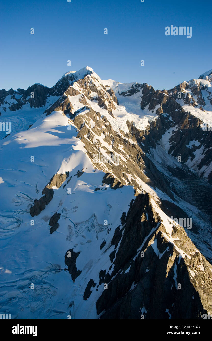 Mount cook glacier aerial hi-res stock photography and images - Alamy