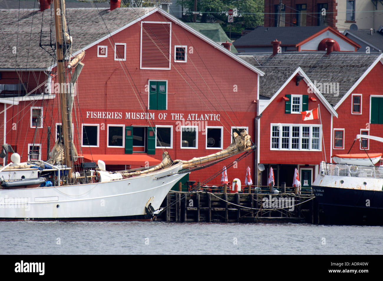 picturesque city of Lunenburg, Nova Scotia, Canada, North America.   Photo by Willy Matheisl Stock Photo