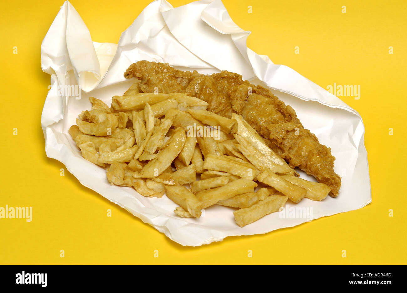 Traditional British fish and chips Stock Photo - Alamy