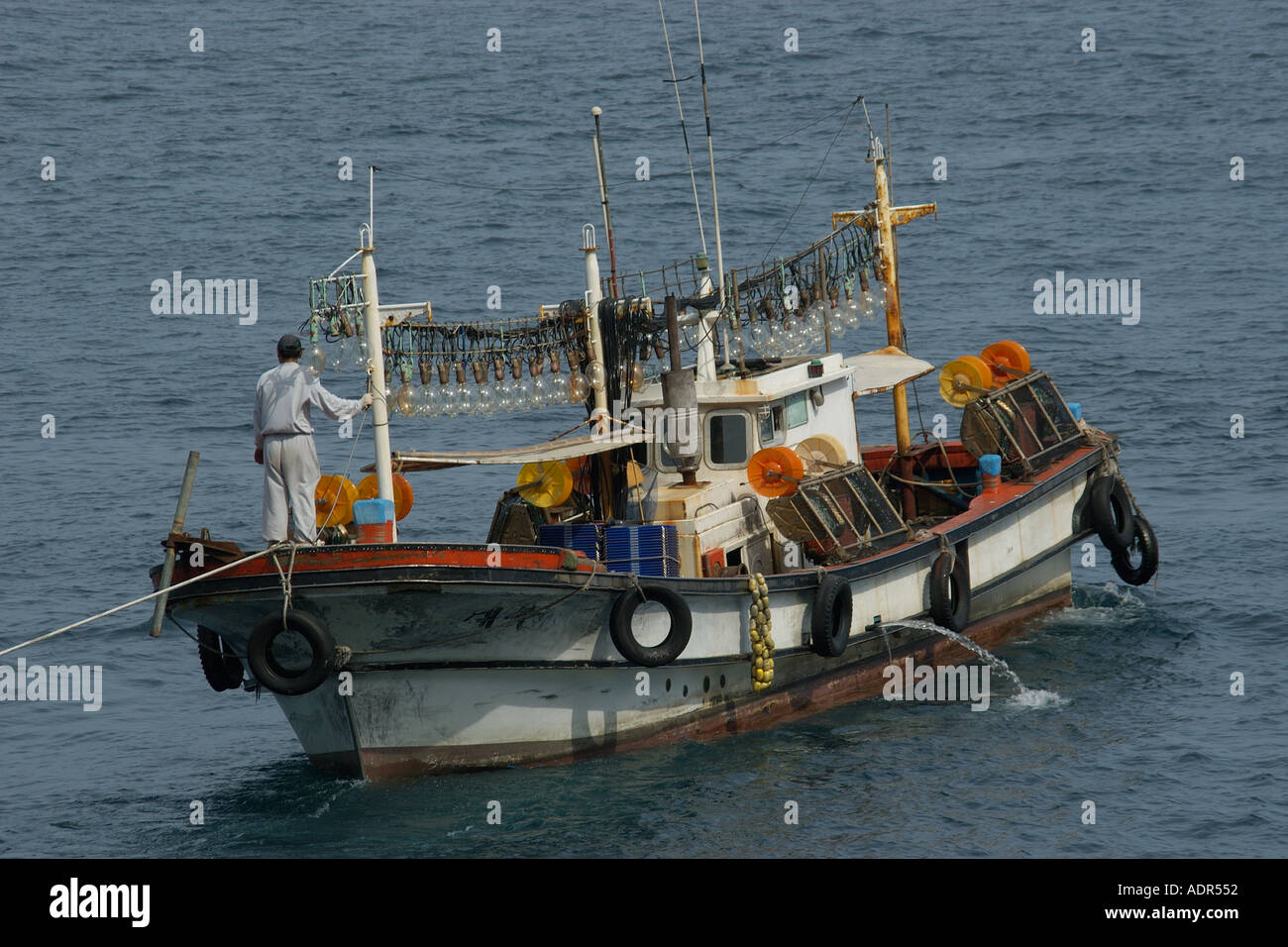 Squid fishing light hi-res stock photography and images - Alamy