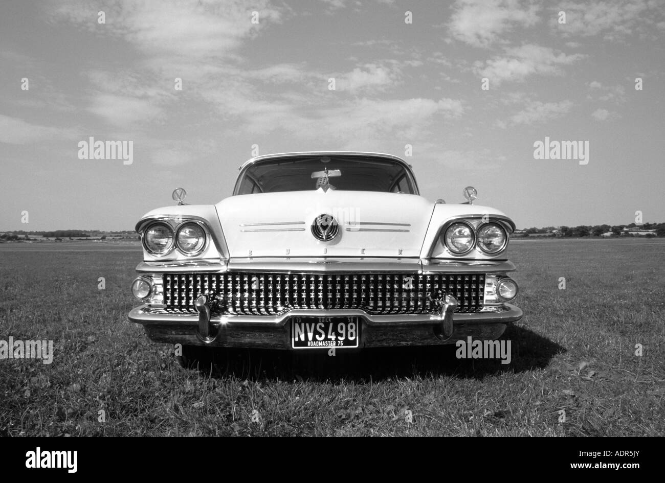 Buick Series 75 Roadmaster of 1958. Stock Photo