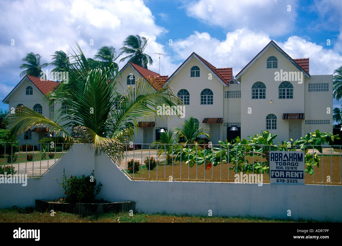 Tobago Crown Point Real Estate Stock Photo Alamy