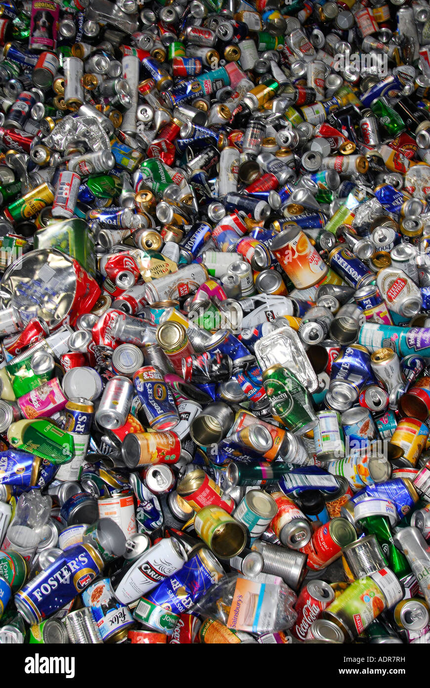 Waste recycling Centre in Kingston Upon Thames, Surrey, UK Stock Photo