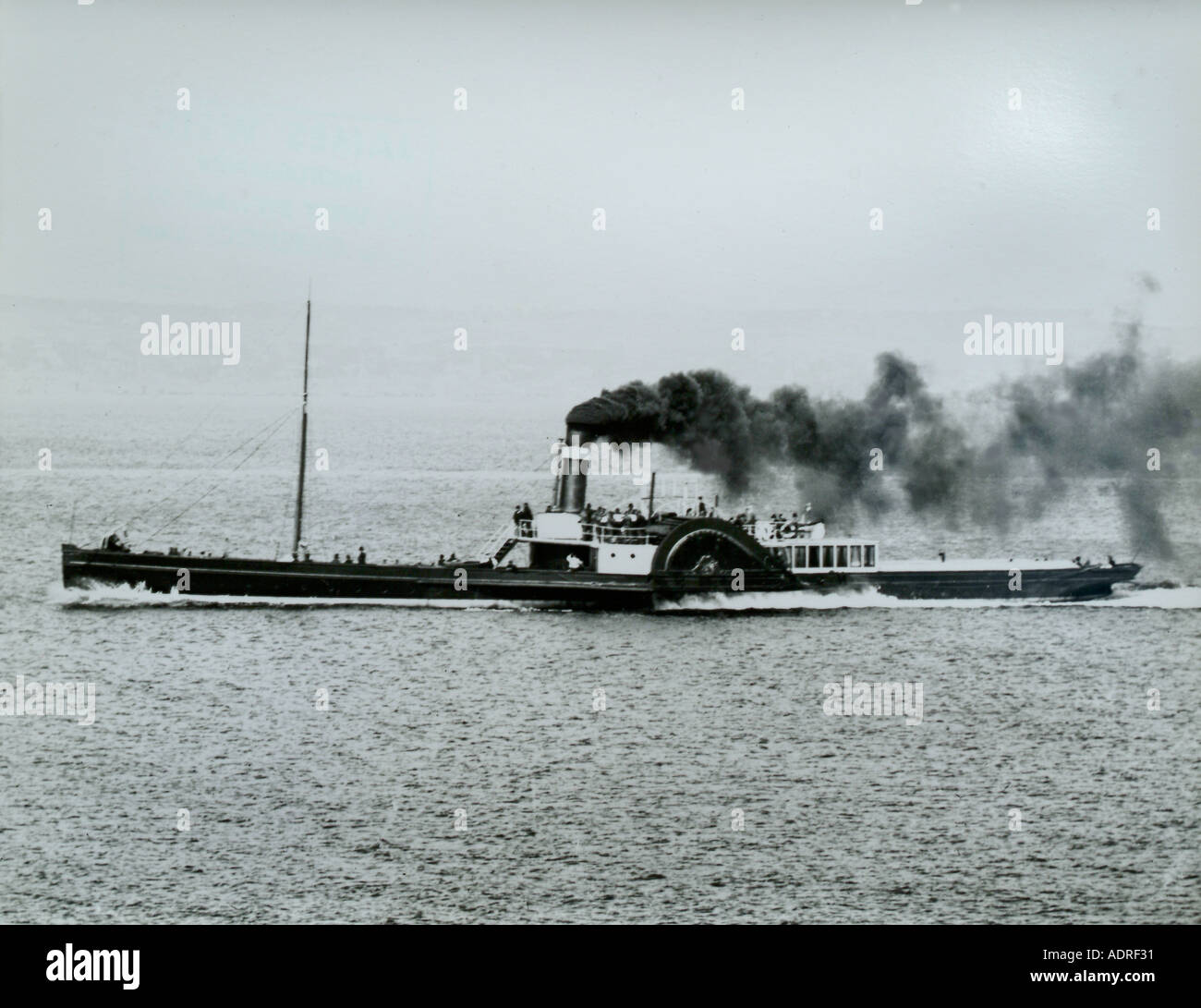 UK Scotland Firth of Clyde off Greenock the Paddle Steamer Sultana built 1886 Stock Photo