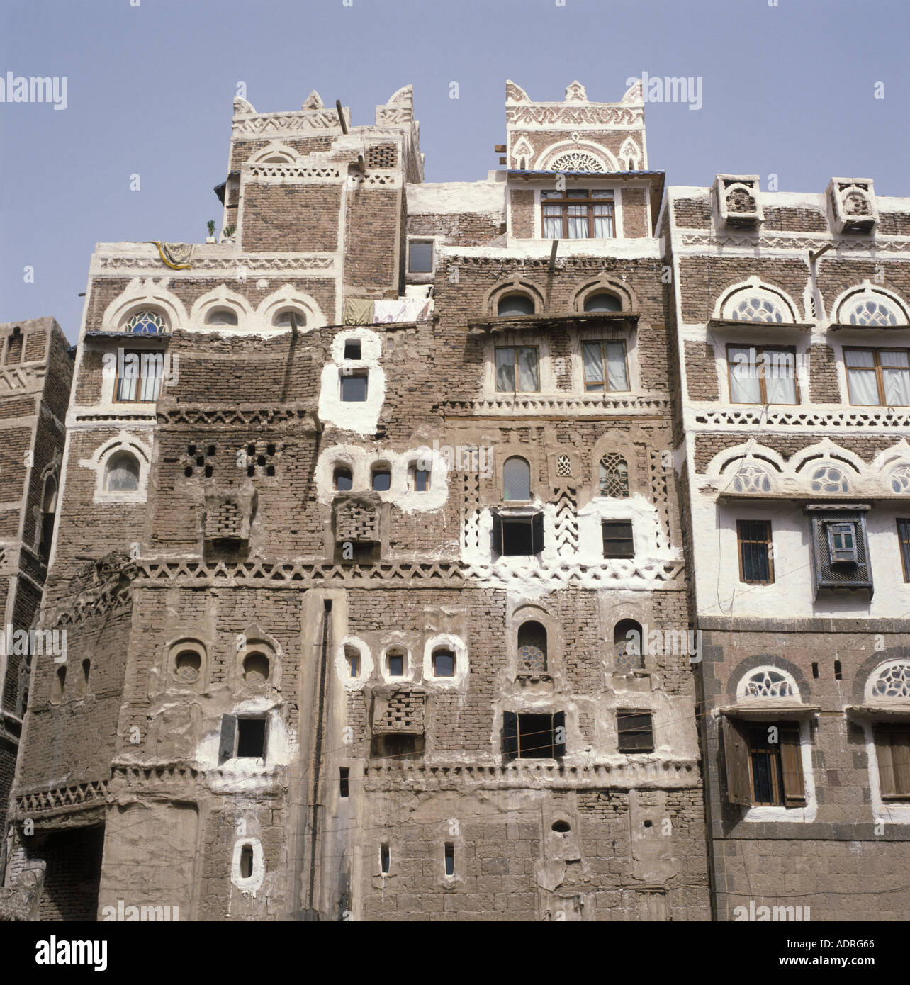 Sana'a Tower Houses High Resolution Stock Photography and Images Alamy