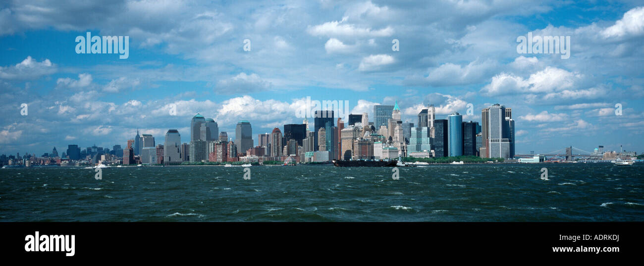 New York Skyline post 9/11 Stock Photo