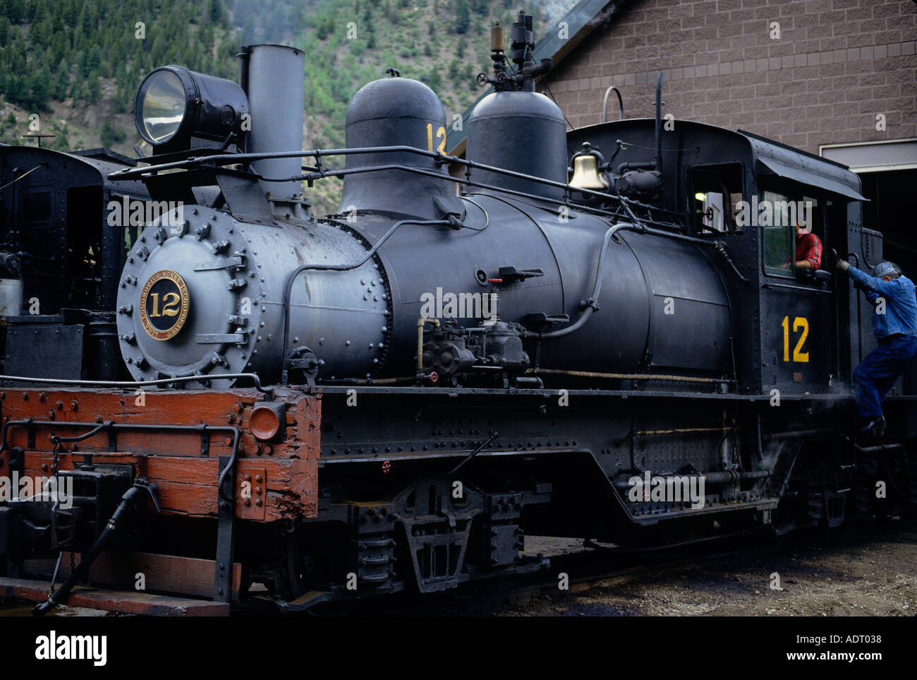 Colorado Loop Railroad steam Stock Photo Alamy