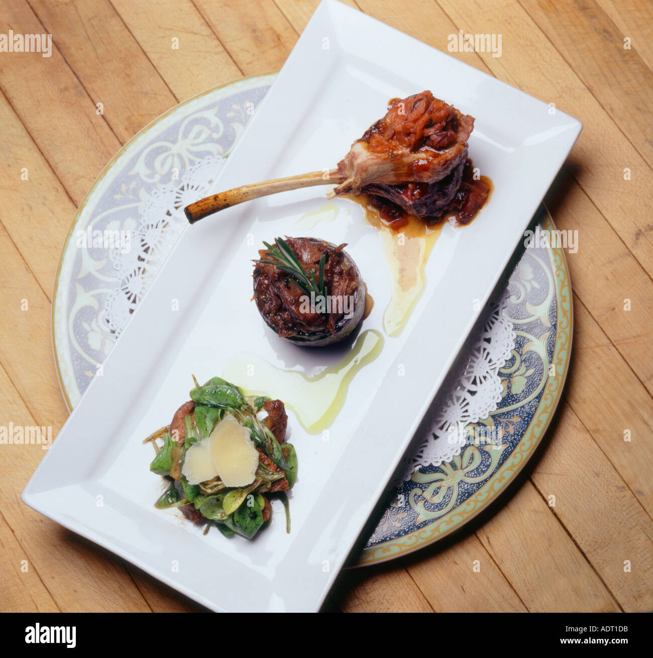 Rack of lamb Stock Photo - Alamy