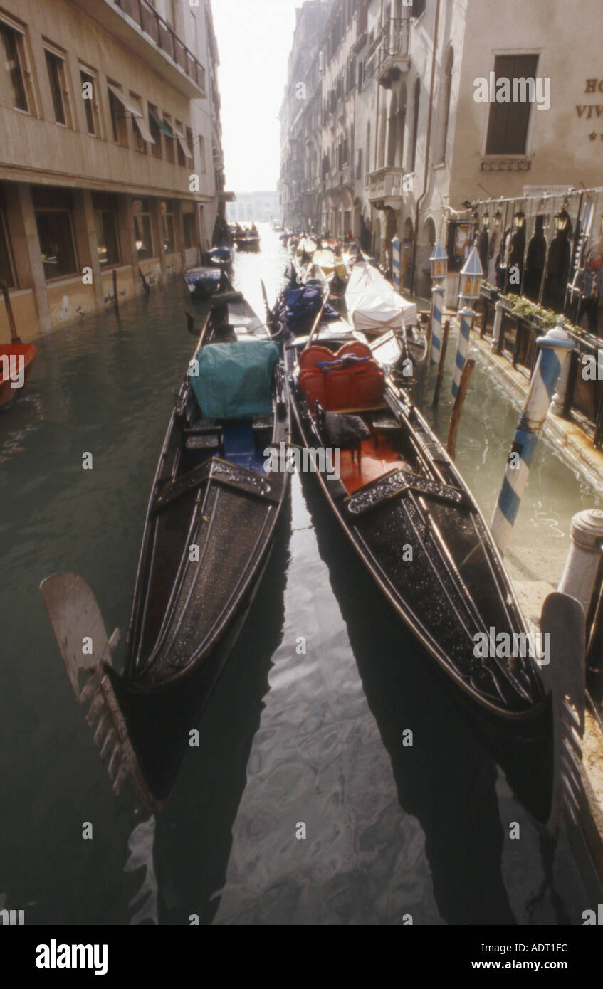 Gondolas of Venice Stock Photo - Alamy