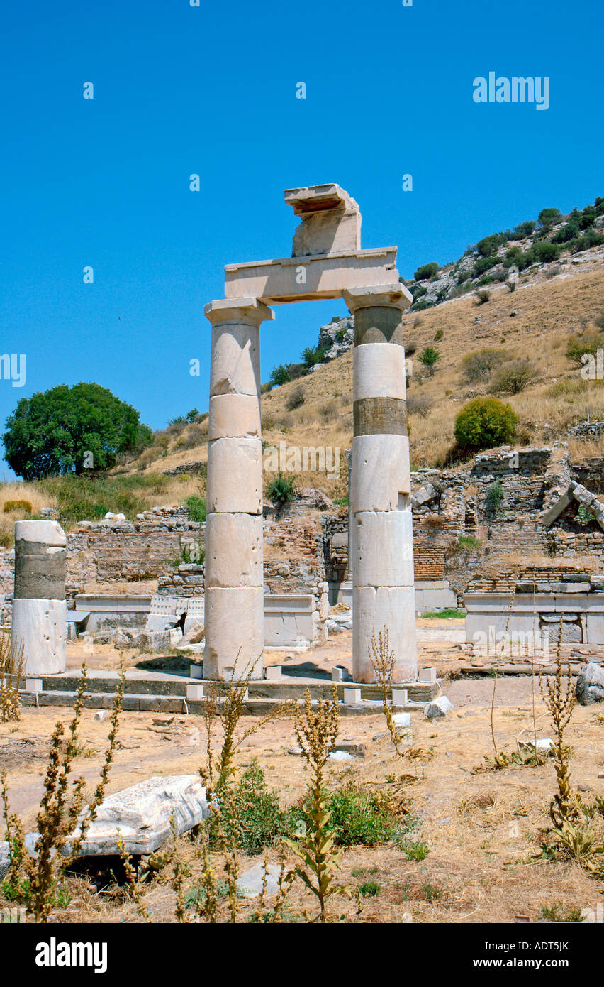 Prytaneion, Ephesus Turkey Stock Photo