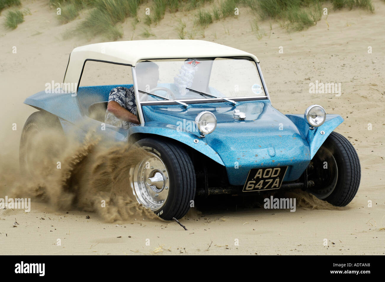 buggies on the beach