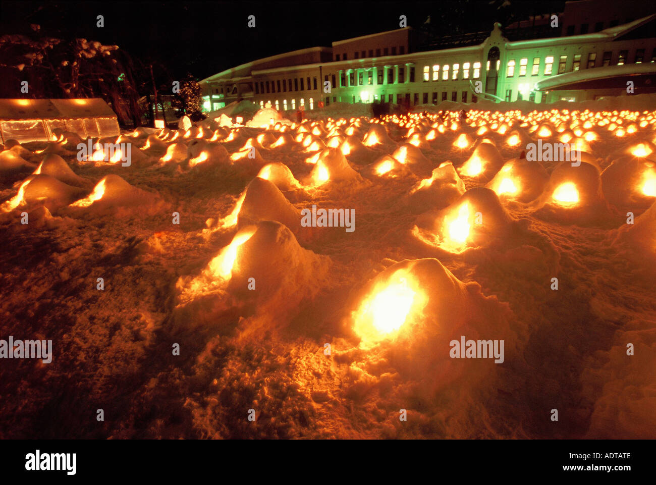 Kamakura Igloo Festival Yokote Akita Japan Stock Photo Alamy Kamakura Igloo Festival Yokote Akita Japan Stock Photo Alamy