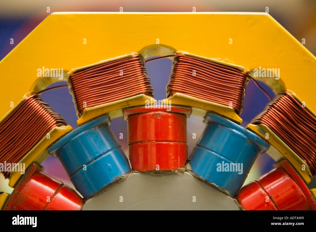 Model power generator Stock Photo - Alamy