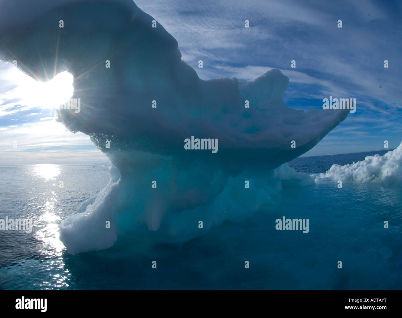 Melting ice drifting in the pack may take years to fully melt. Called