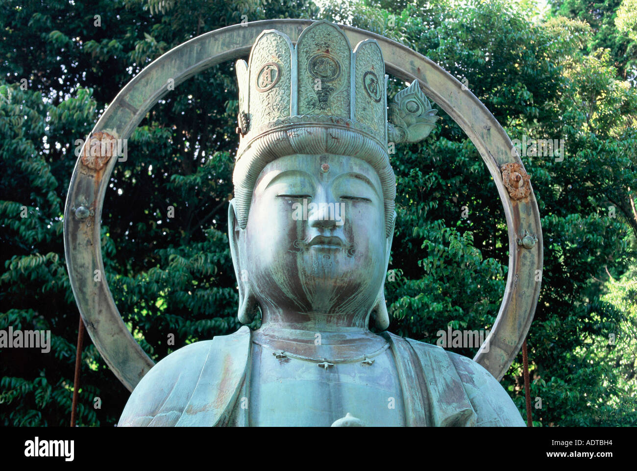 A buddhist statue Katsuo-ji Temple near Minoh Osaka Japan Stock Photo