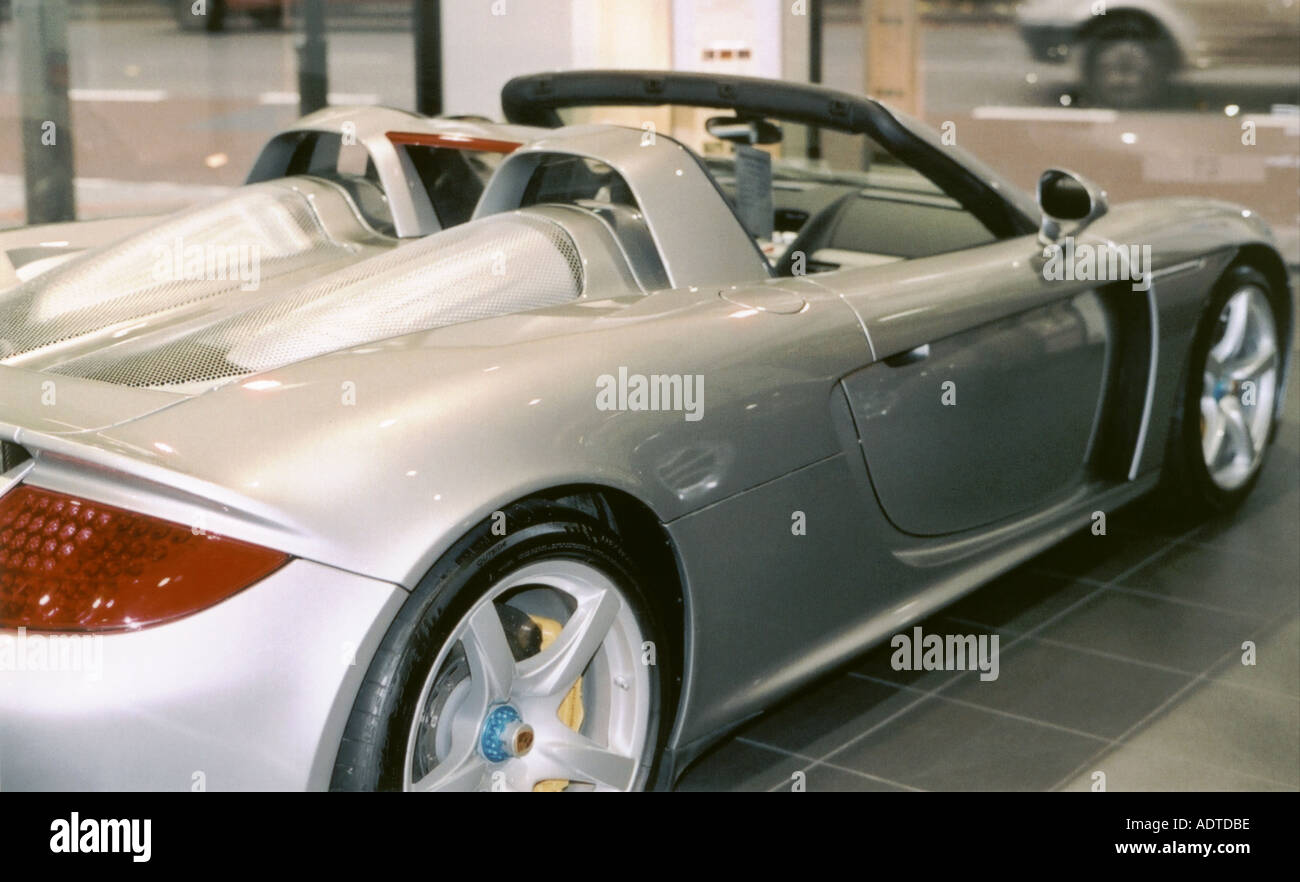 Porsche carrera gt rear view hi-res stock photography and images - Alamy