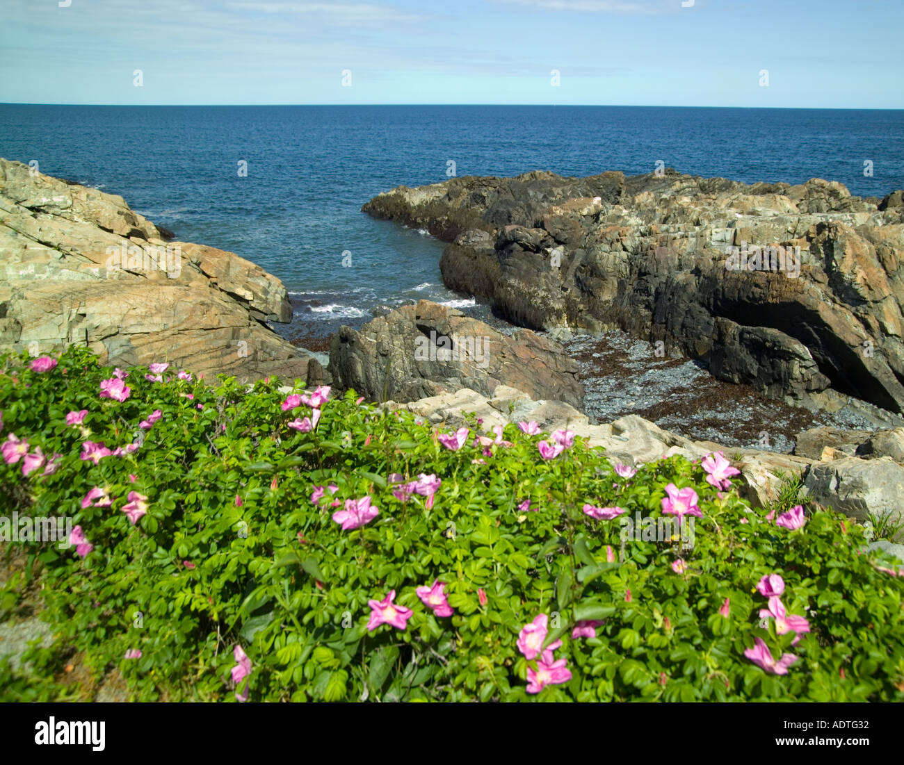 Marginal Way Ogunquit Maine U S A Stock Photo Alamy