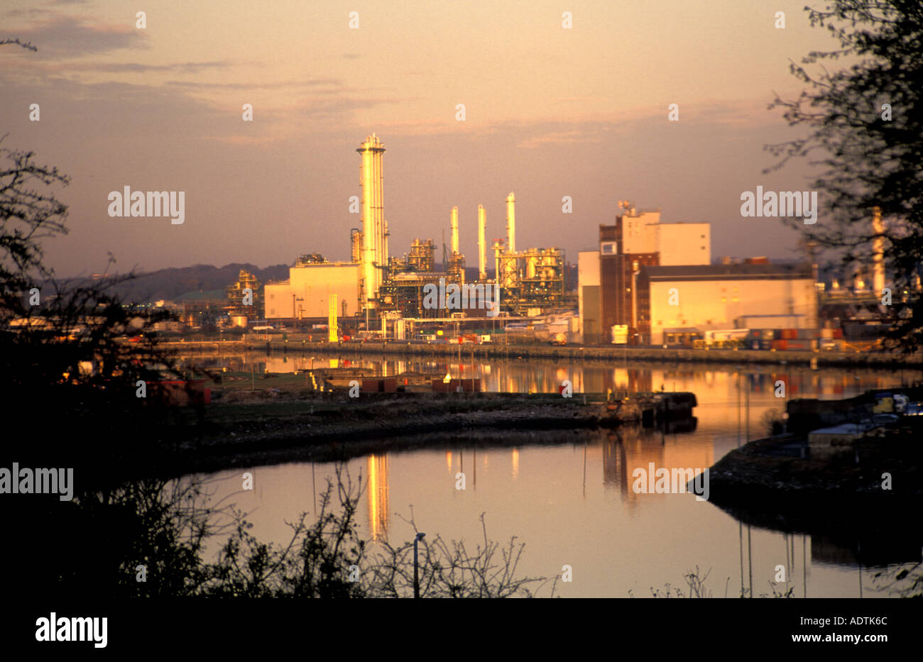 Dow Corning chemical factory, Barry, Wales, UK, Great Britain Stock Photo -  Alamy