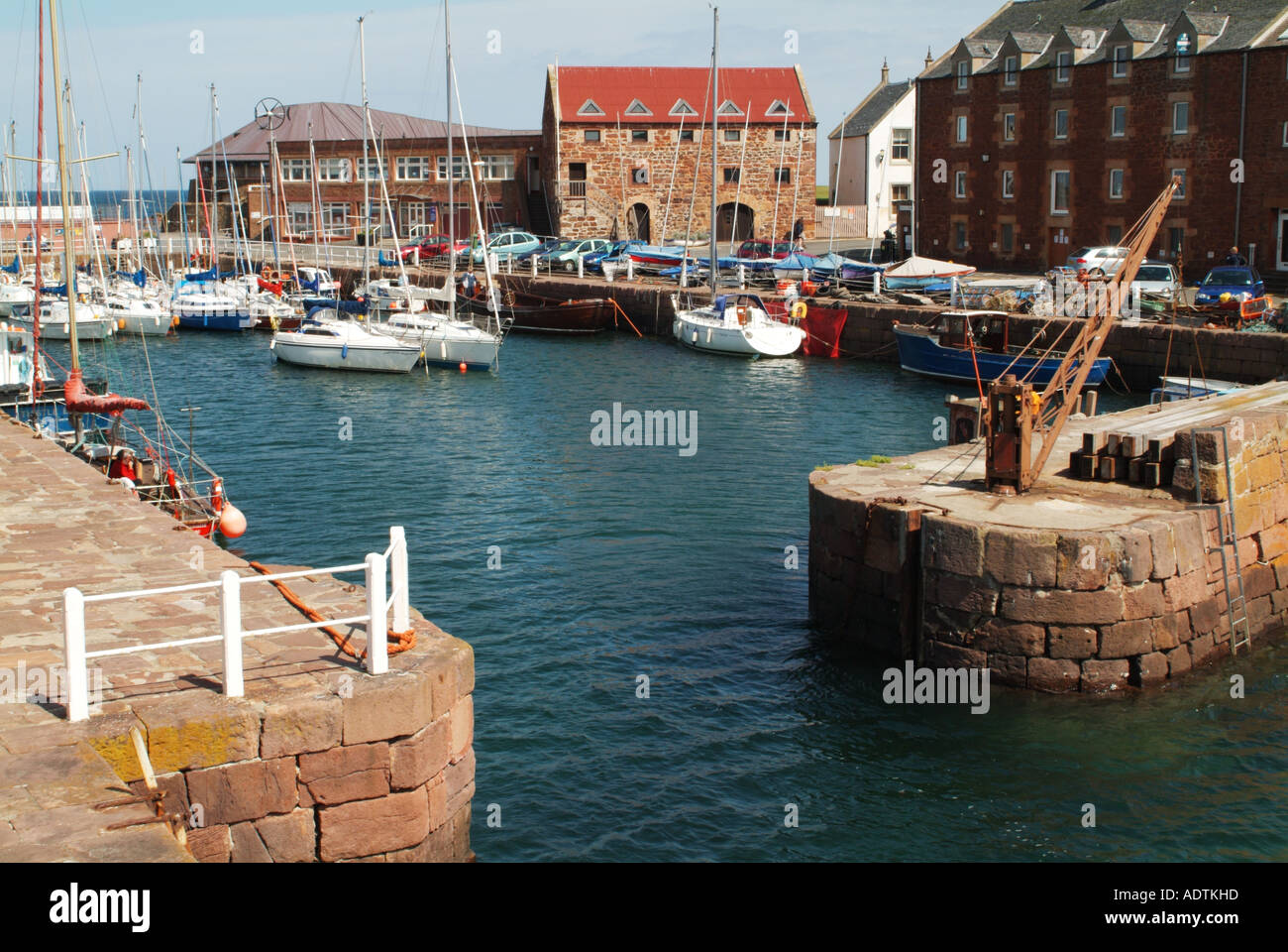 Berwick harbour entrance hires stock photography and images Alamy