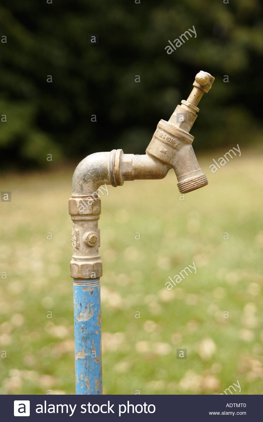 Tap Stand Pipe Water Supply Stock Photos & Tap Stand Pipe Water Supply
