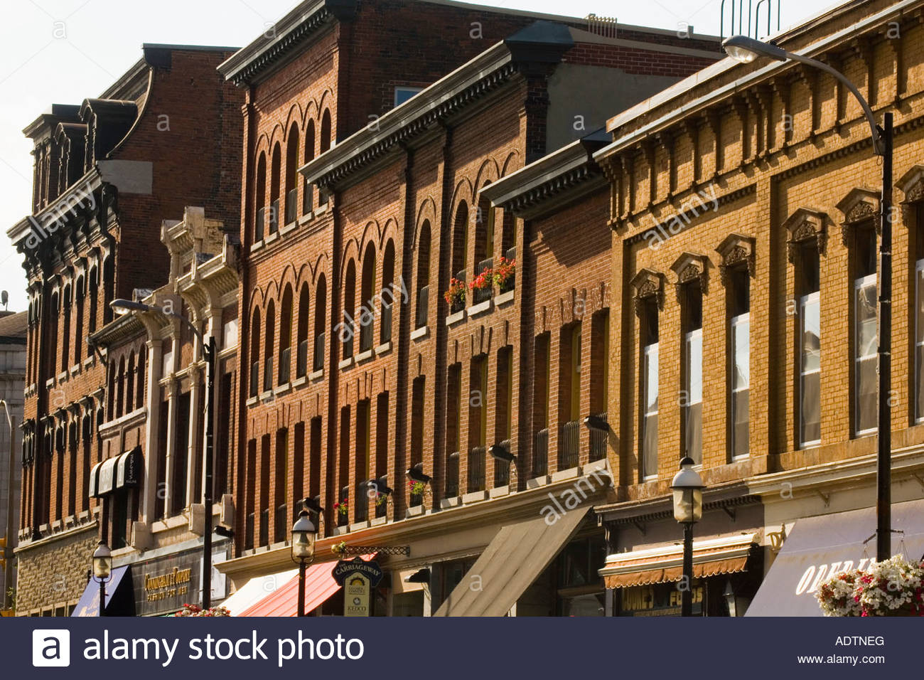 Canada Ontario Kingston Downtown Kingston Stock Photos & Canada Ontario