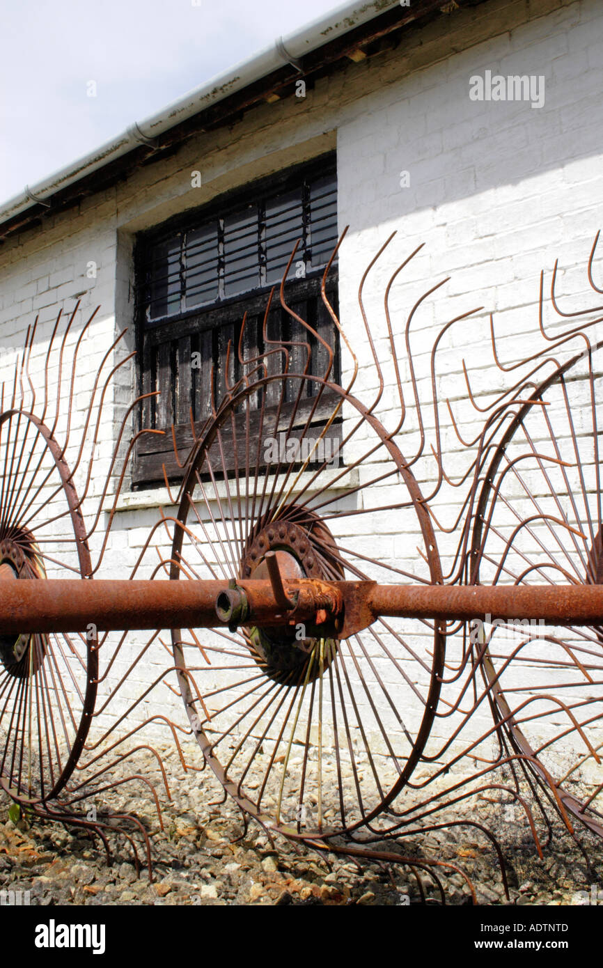Lely Vicon Acrobat Hay Turner Stock Photo Alamy