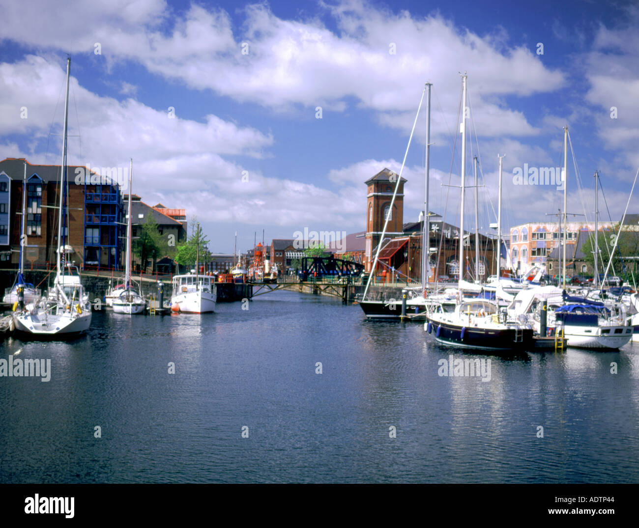 Maritime Quarter, Swansea, South Wales Stock Photo Alamy