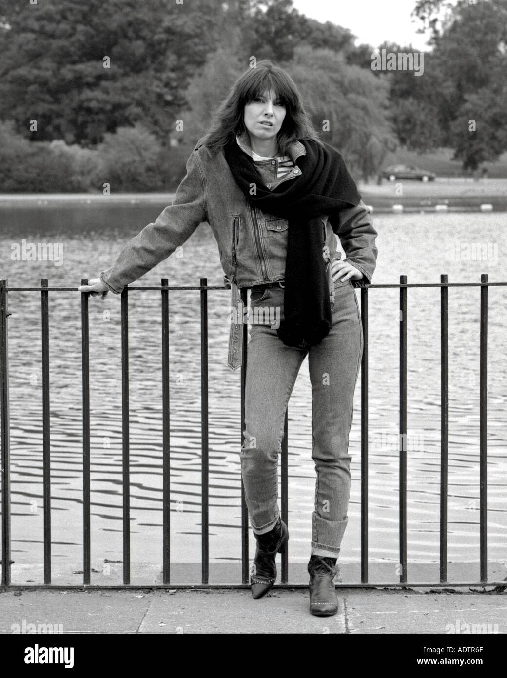 Chrissie Hynde The Pretenders Rock And Roll singer UK British English England Europe vertical Vic Singh Stock Photo