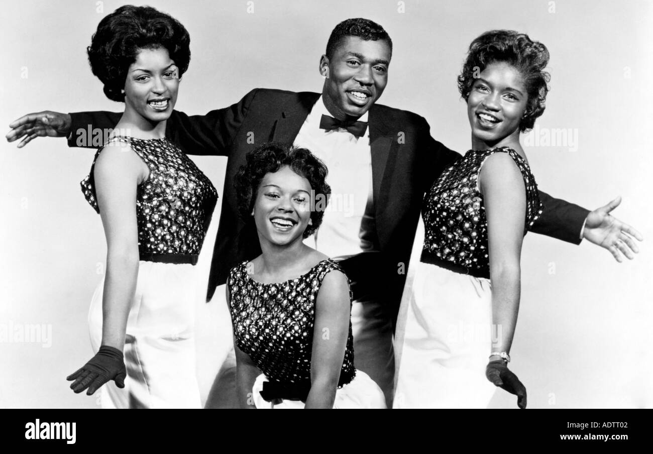 THE EXCITERS US music group Stock Photo