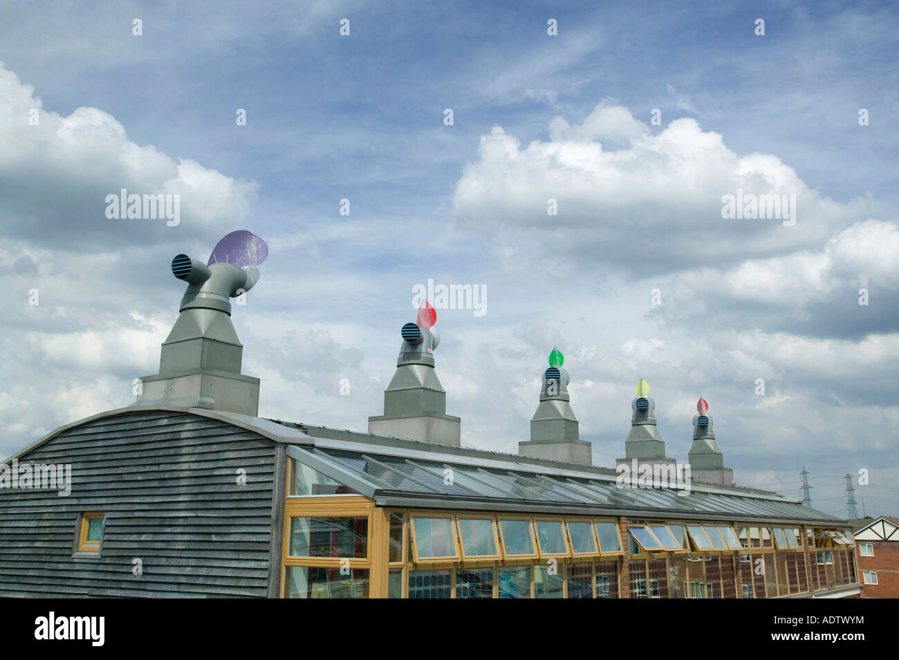 Bedzed energy efficient housing complex London the UK s largest eco