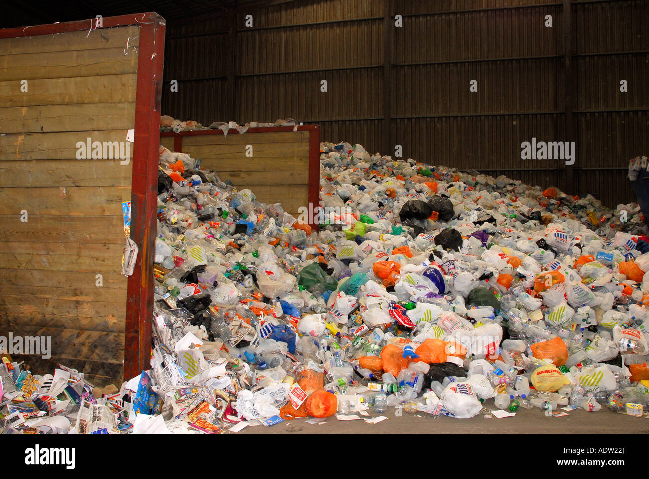 Waste recycling Centre in Kingston Upon Thames Stock Photo Alamy