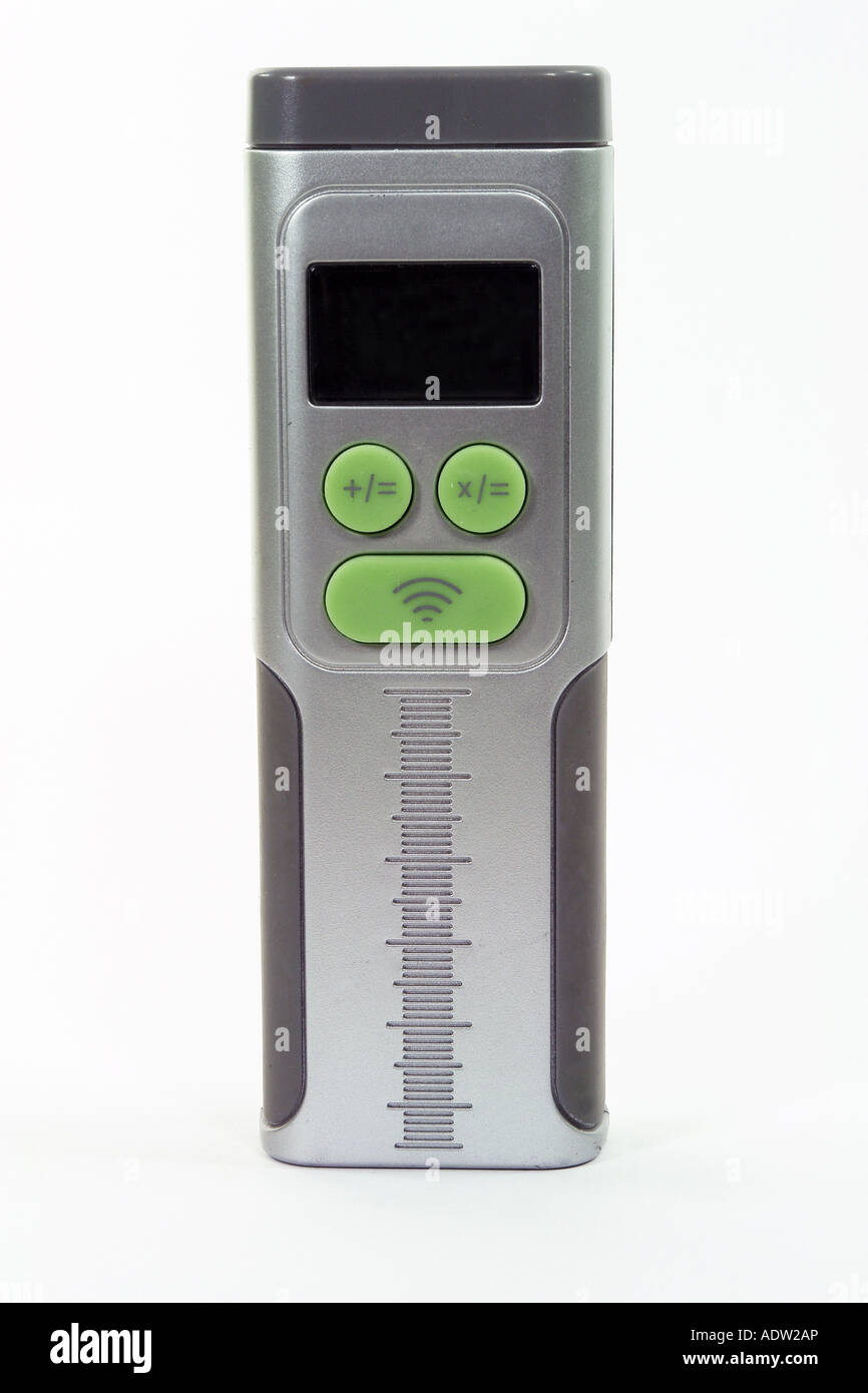 ultrasonic distance meter Stock Photo