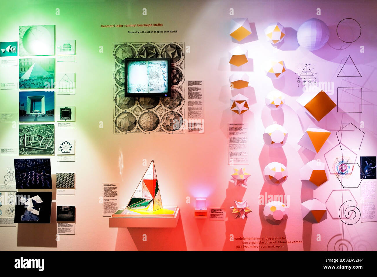 Art exhibitions at Louisiana the danish Museum of Modern Art Stock Photo