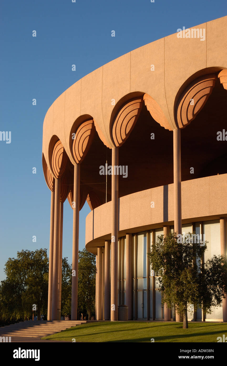 Grady Gammage Memorial Auditorium Arizona State University designed by Frank Lloyd Wright Tempe Arizona Stock Photo