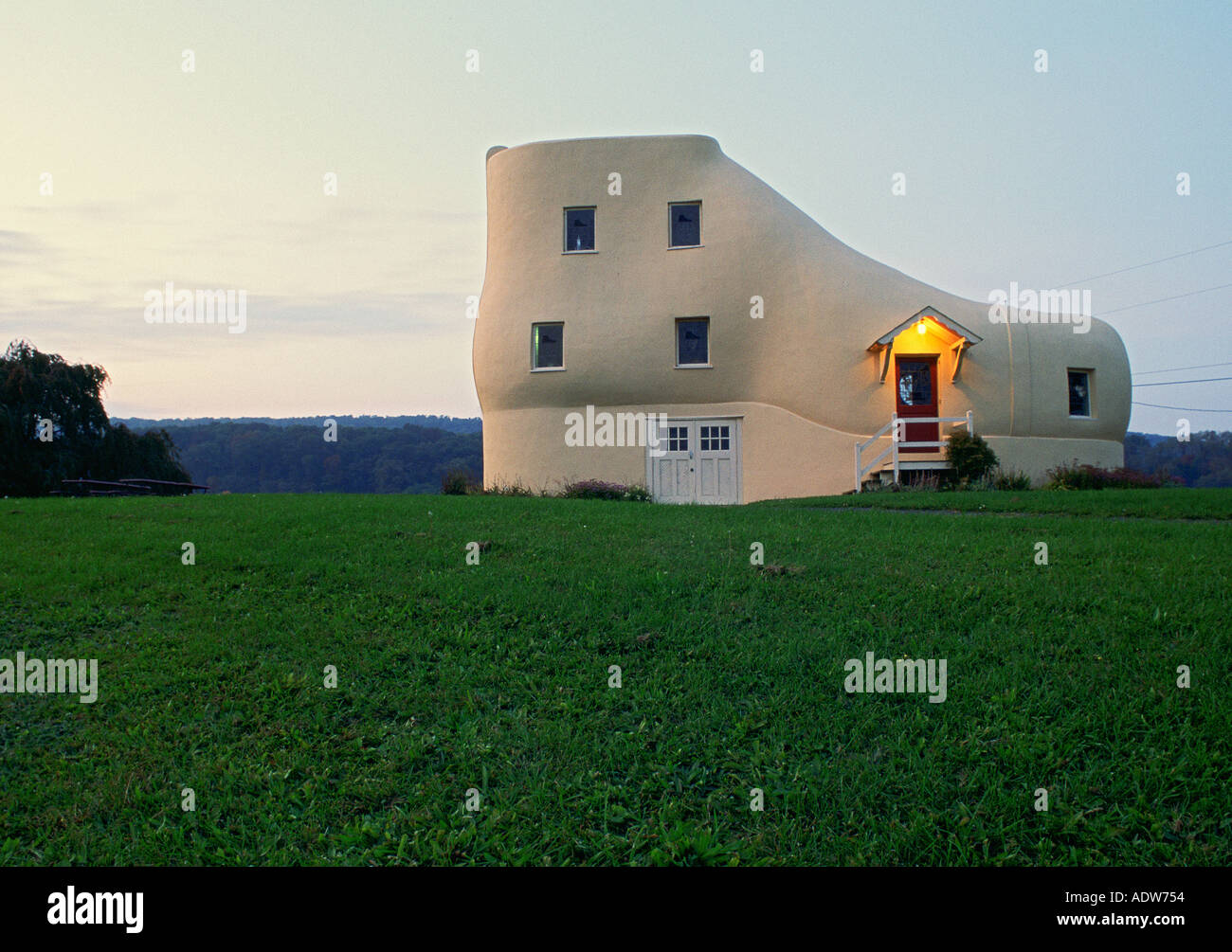 The Haines Shoe House Stock Photo Alamy