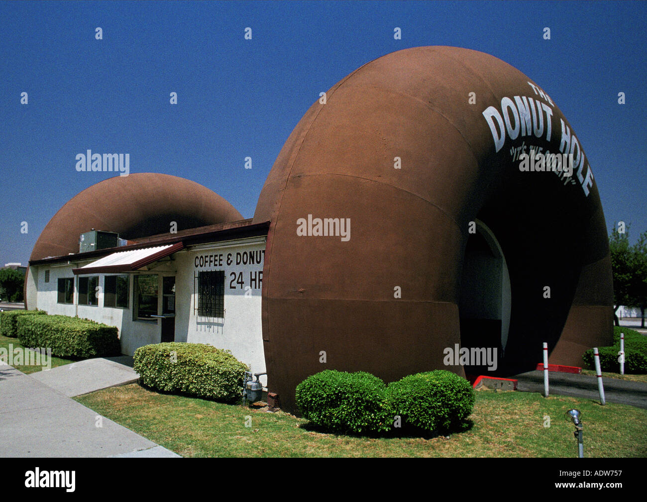 The Donut Hole Stock Photo