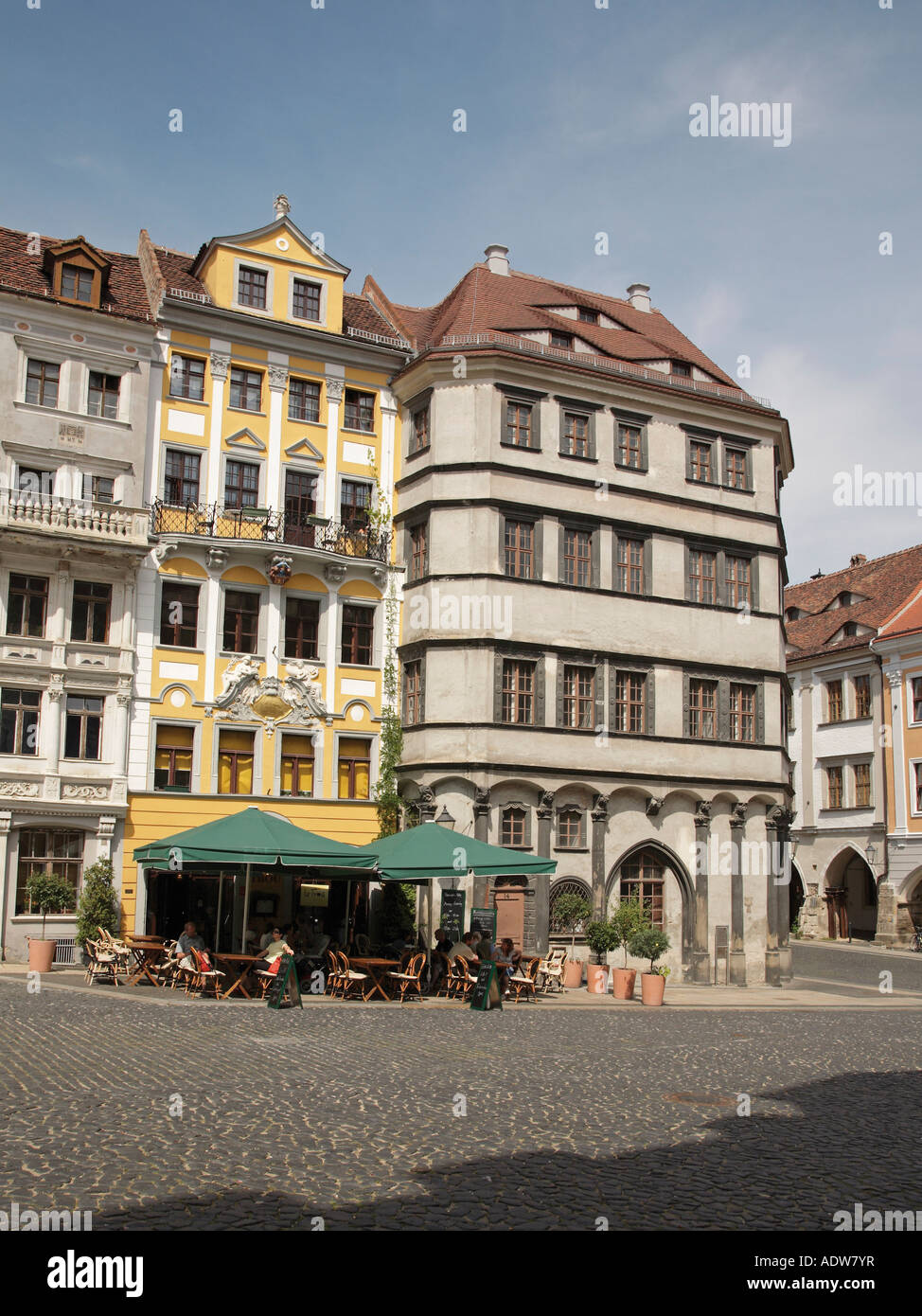 Waage (english: scale), historic building built in the year 1600, City of  Goerlitz, Saxony, Germany Stock Photo - Alamy