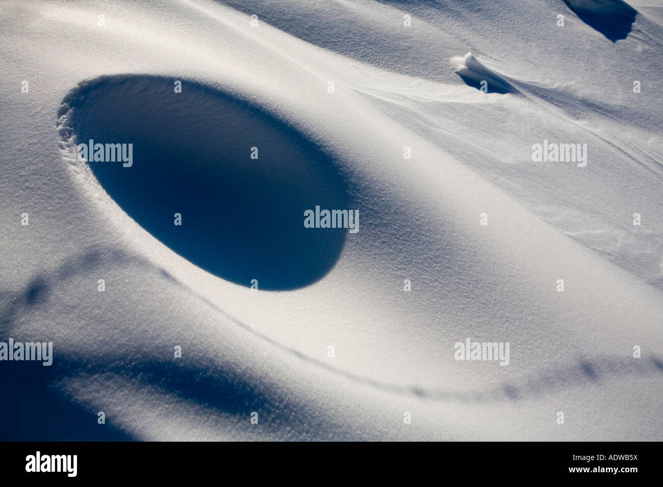 Snowdrift Stock Photo